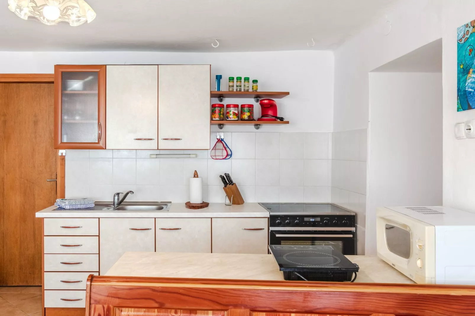 Nature Hideaway Holiday Homes with Sauna - Two Bedroom Holiday Home (owner Liza)-Keuken