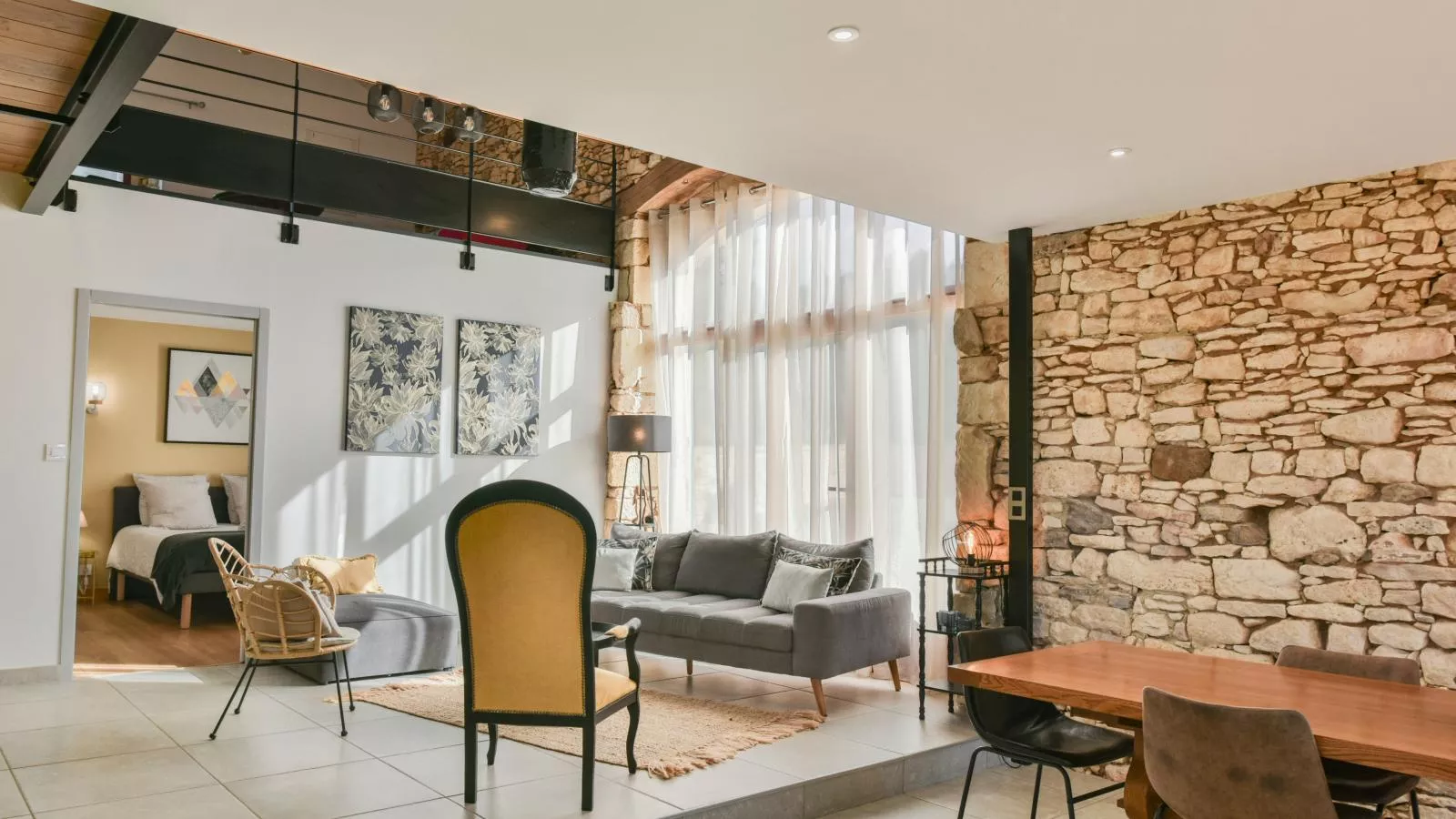 Gite Constantin-Woonkamer