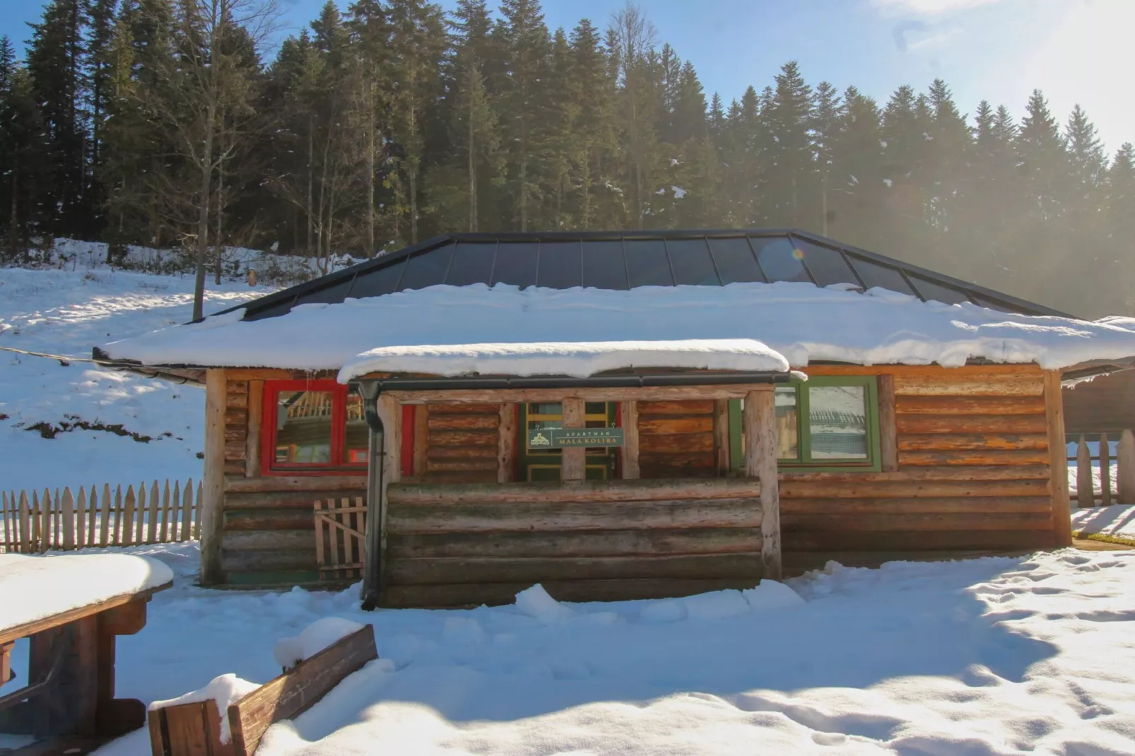 Ethno Village Dolina Mira - One Bedroom Holiday Home (Mala Koliba)-Buitenlucht