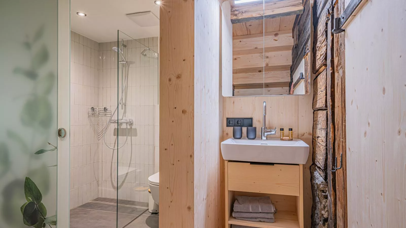 Raneburg 4 Almhaus-Badkamer