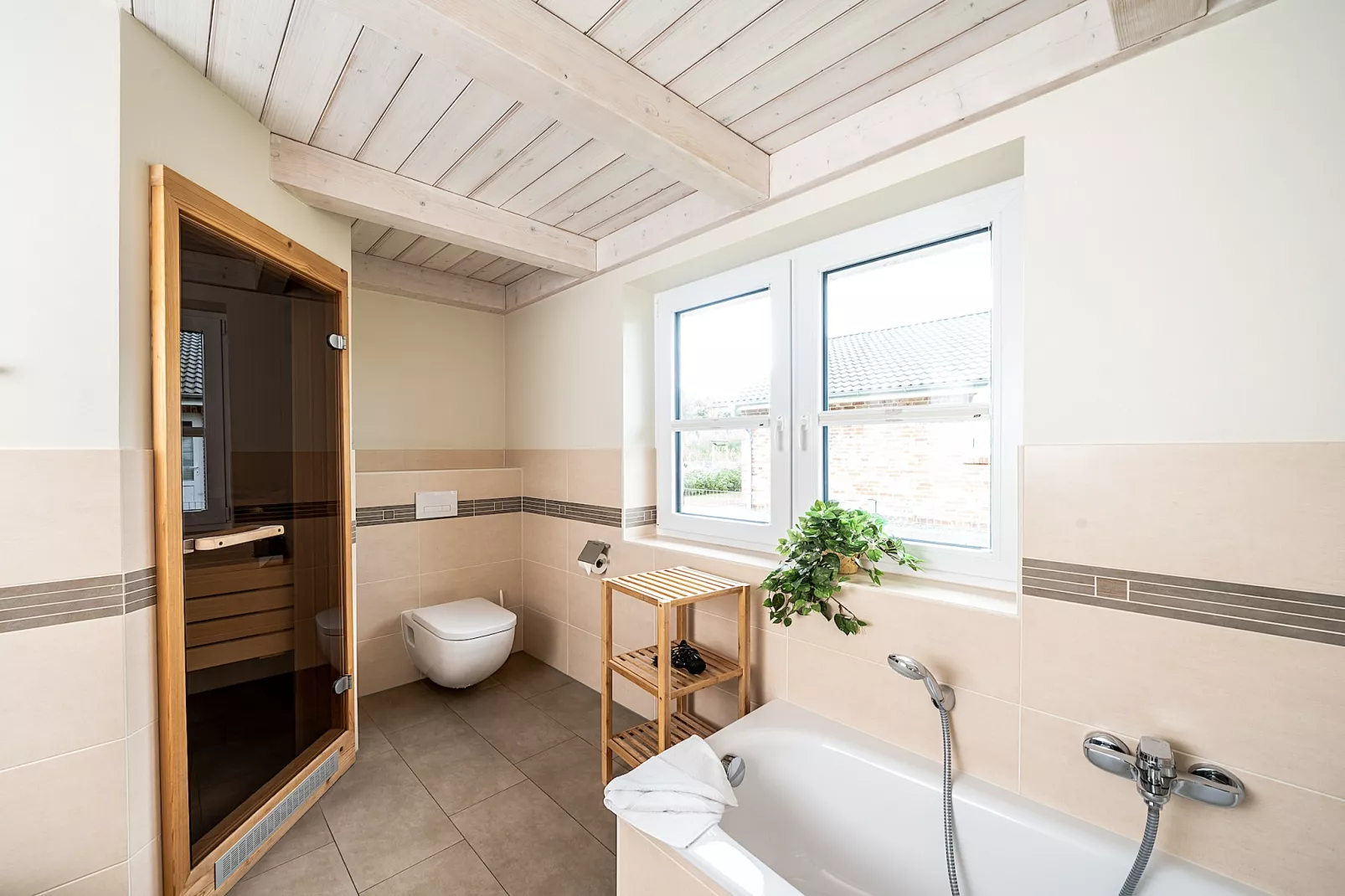 Ferienhaus in Dagebüll - Typ B-Badkamer