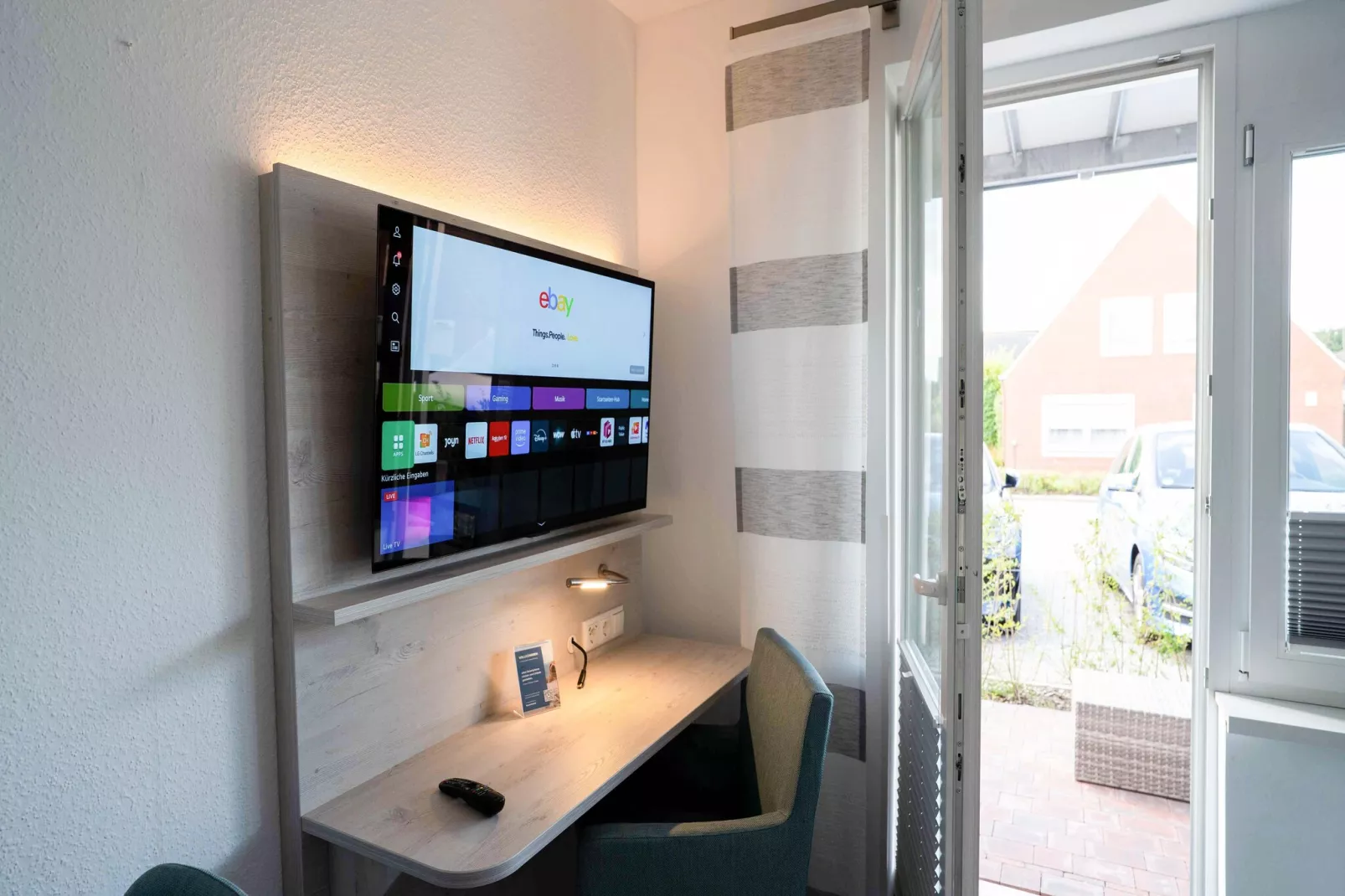 Haus Strandkorb 5-Woonkamer