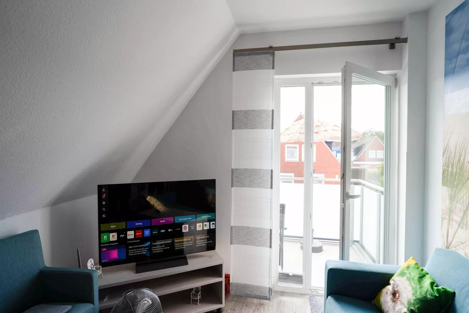 Haus Strandkorb 7-Woonkamer