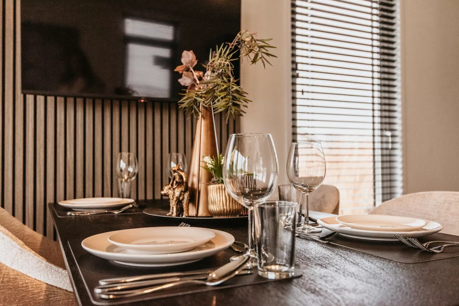 Chalet aan het Water - Betuwse Hofjes - 4 pax December-Eetkamer