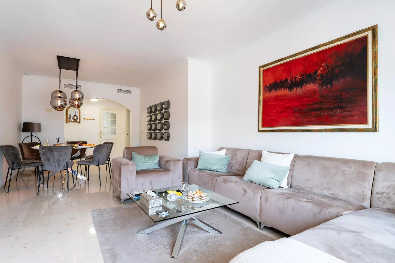 CT 366 - Faro's Silent Dream in Elviria - Marbella-Woonkamer