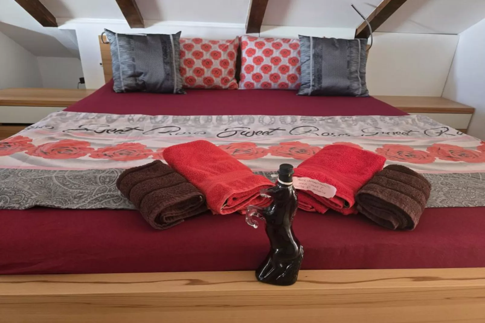 Apartment Angir Martina with sea view-Slaapkamer