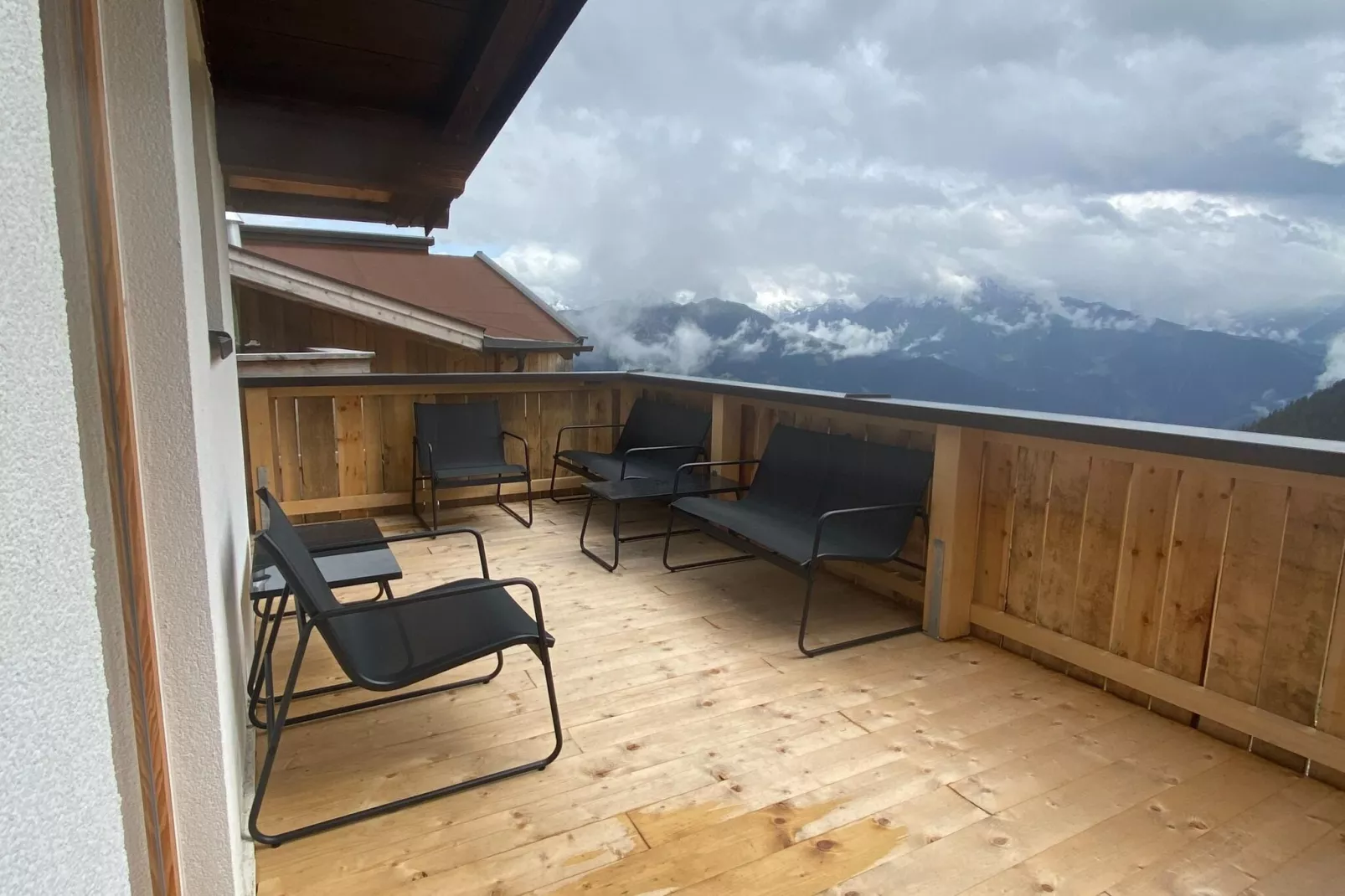 Ferienhaus Hirschbichlalm 6 Personen-Terrasbalkon