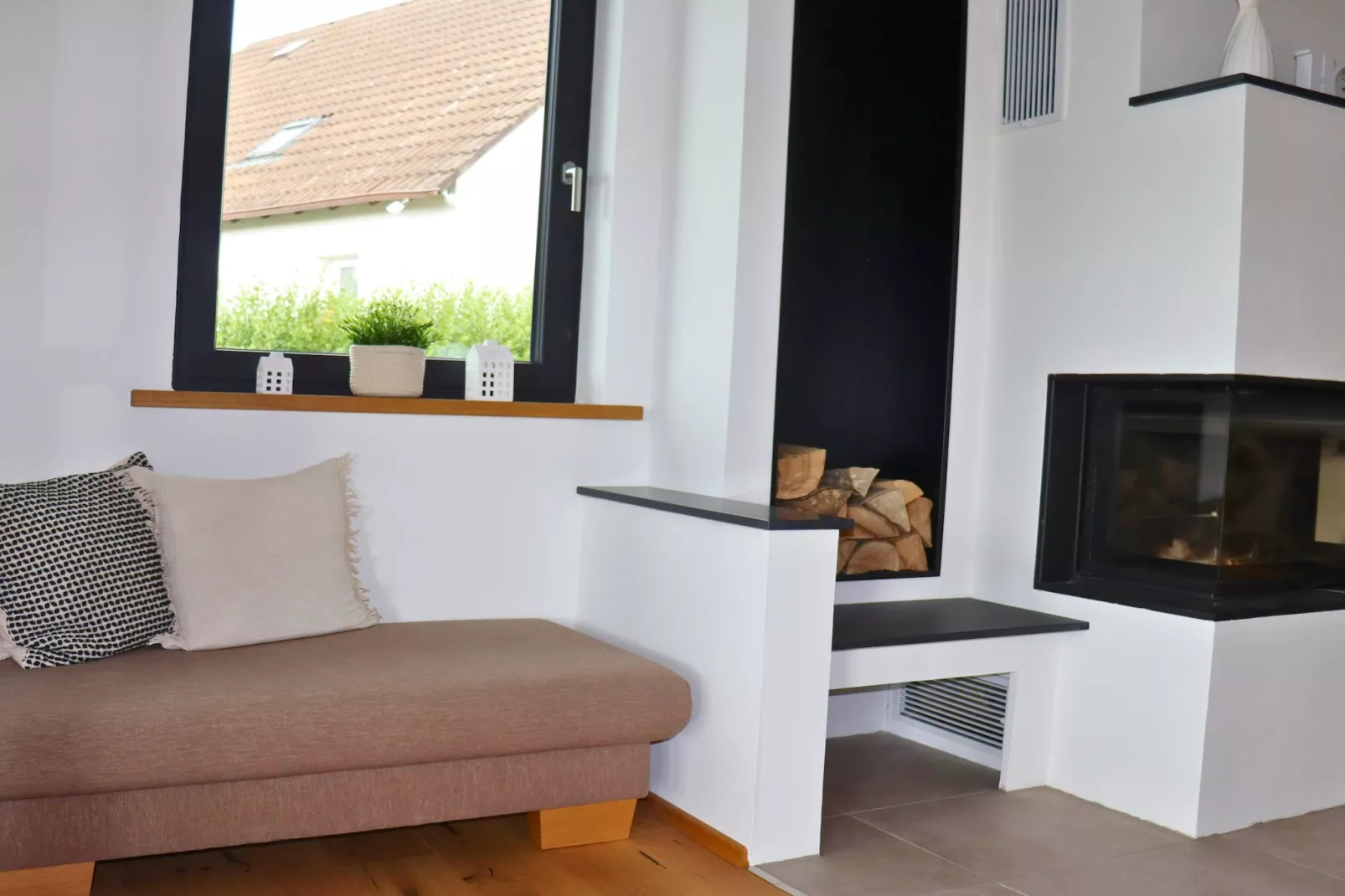 Eifel-Finca mit Whirlpool und Gartenlounge-Woonkamer