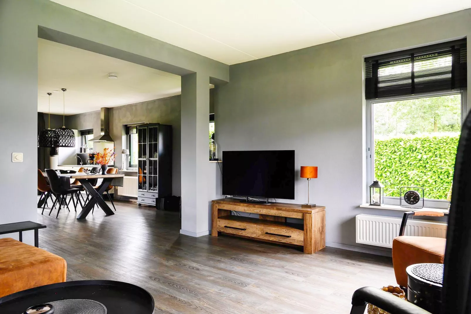 6 pers. Vosseberghuis Prestige met buitenspa-Woonkamer