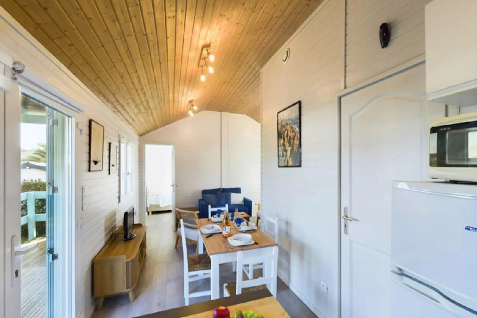 Mobil Home - Bungalow - Cottage à Pont l'Abbé-Niet-getagd