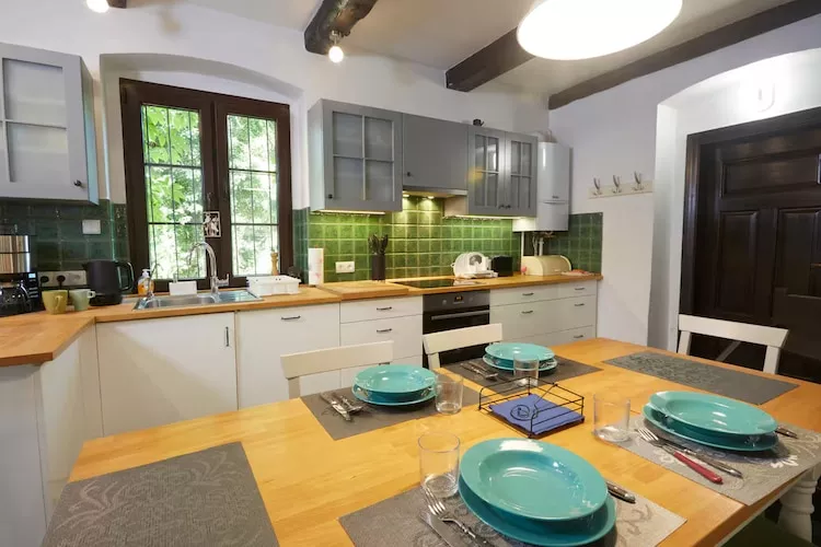 Dom wakacyjny w Sasinie dla max 6 osób-Keuken