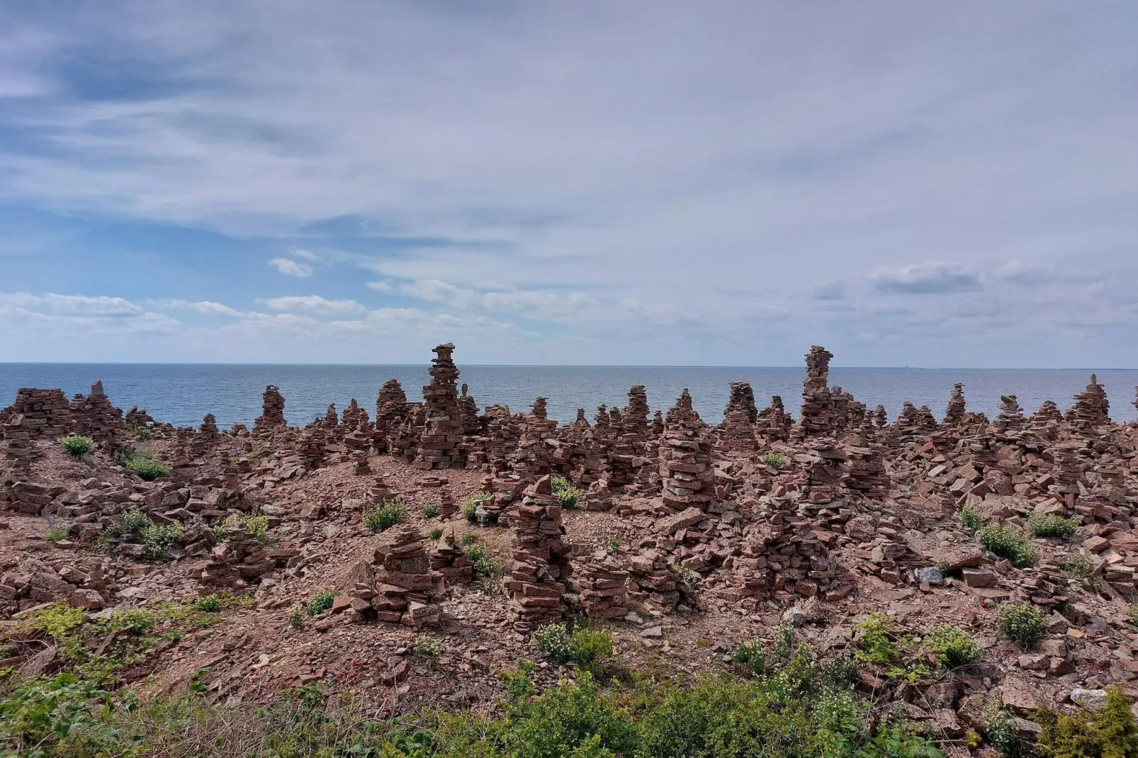 Nostalgische eilandidylle in Aâ€“land-By Traum-Waterzicht
