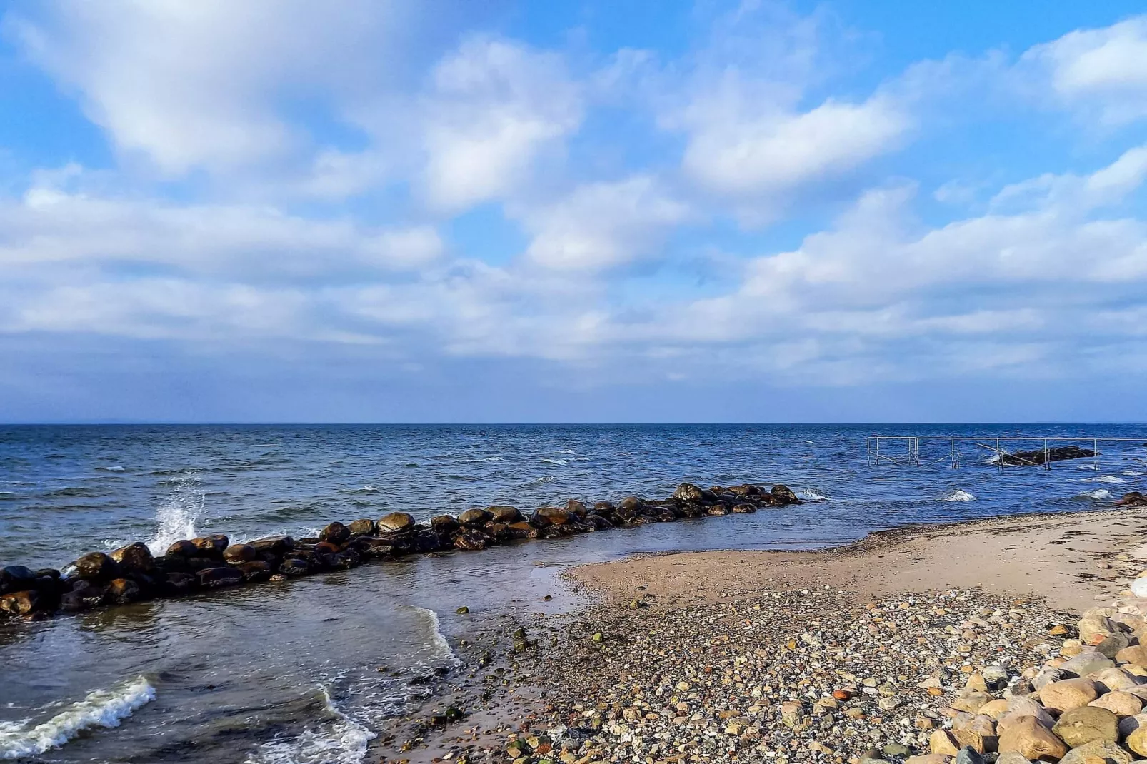 Vakantiehuis met uitzicht op Baring Vig-Waterzicht