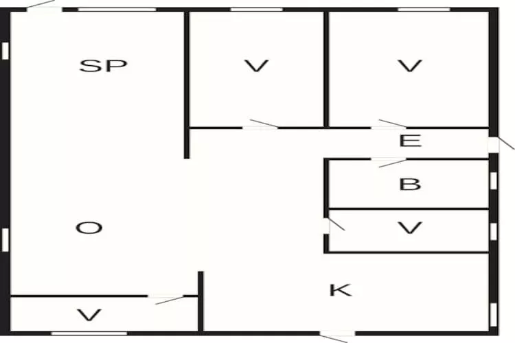 7 persoons vakantie huis in Juelsminde-Plattegrond