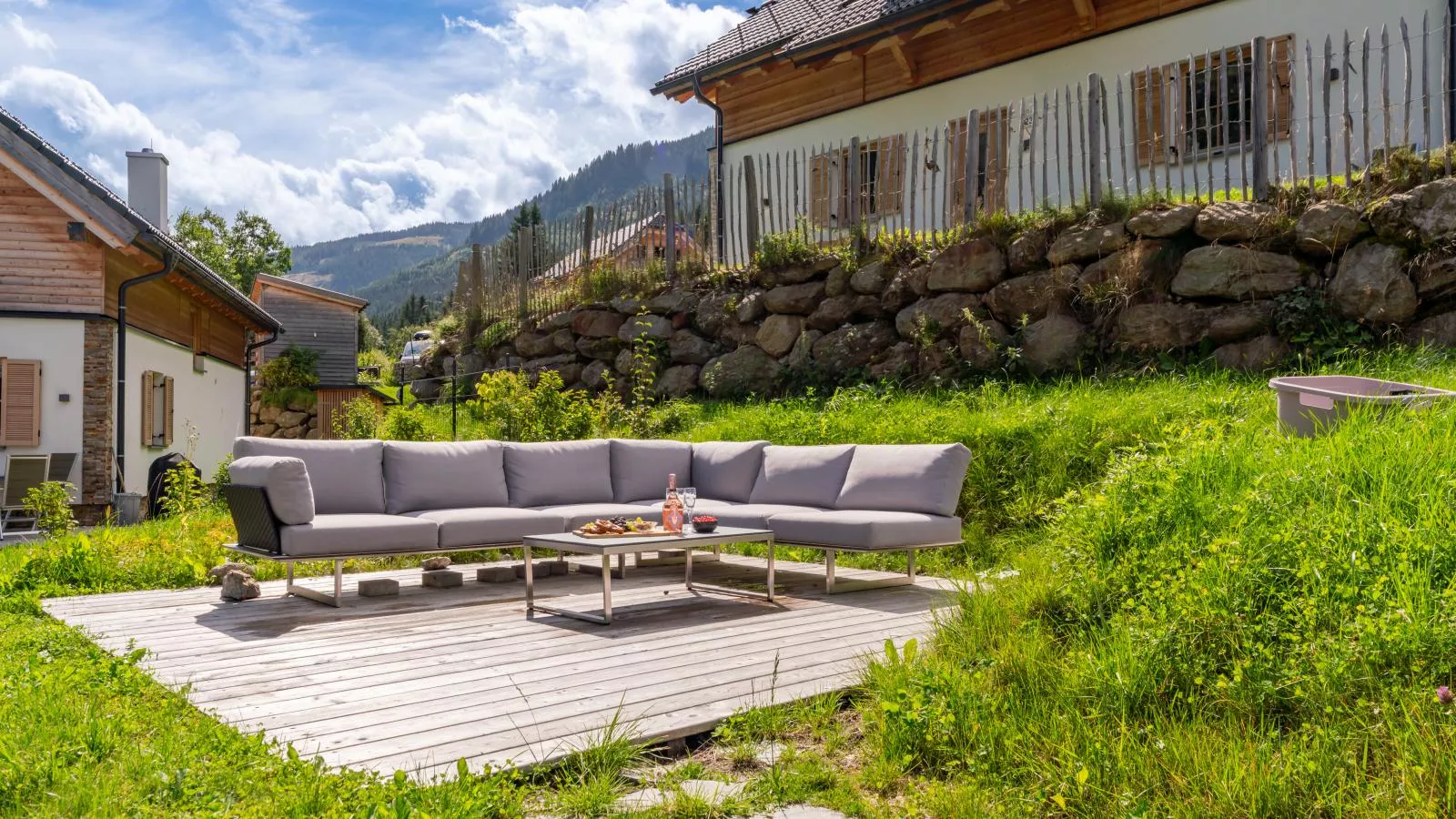 Chalet Amsel-Terrasbalkon