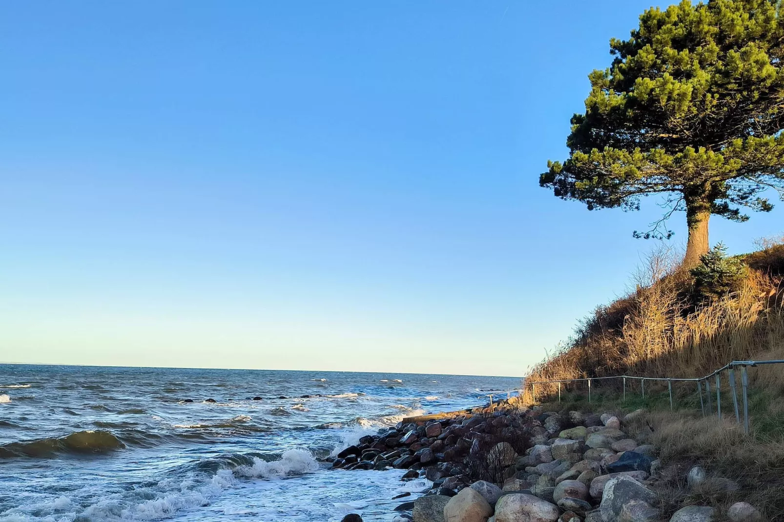 Vakantiehuis met uitzicht op Baring Vig-Waterzicht