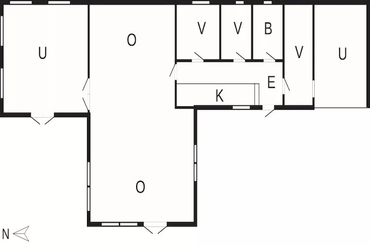 4 persoons vakantie huis in Struer-Plattegrond