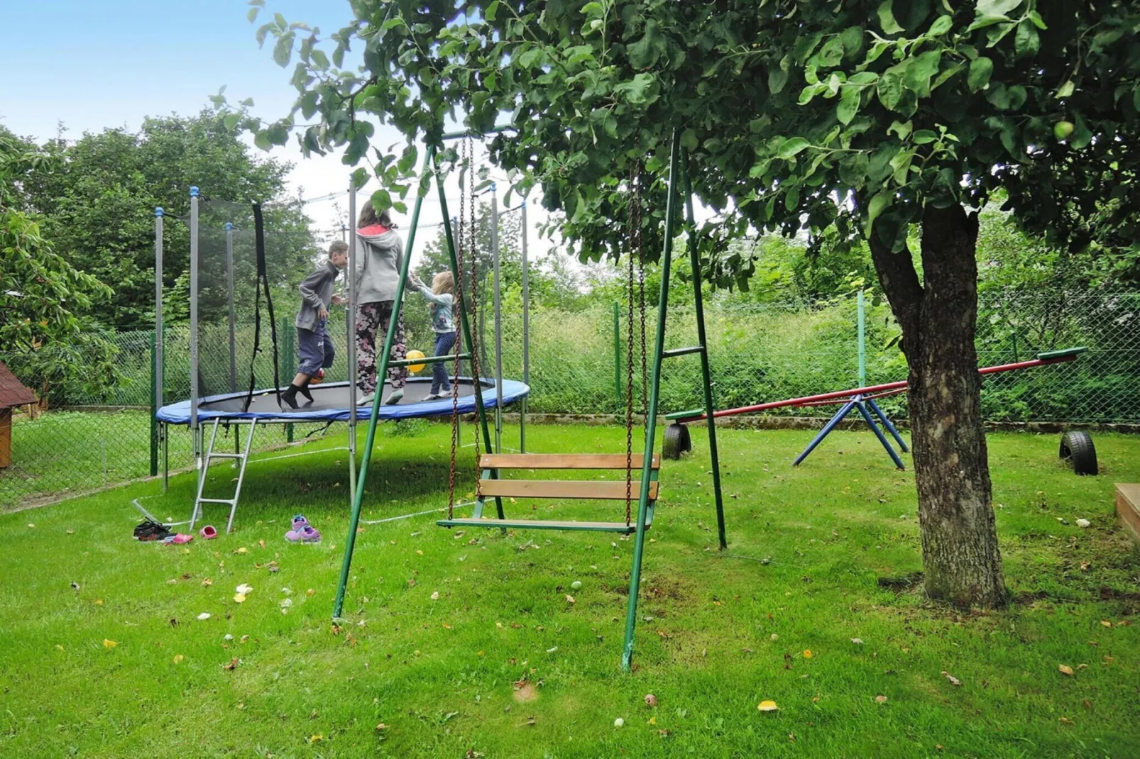 Holiday home Kolczewo 55 qm 5 Pers-Tuinen zomer