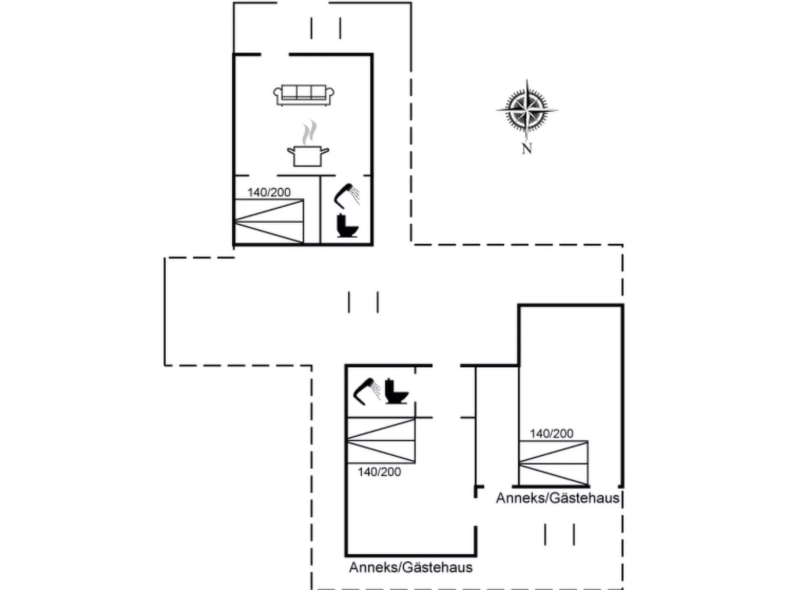 "Ascen" - 300m from the sea-Binnen