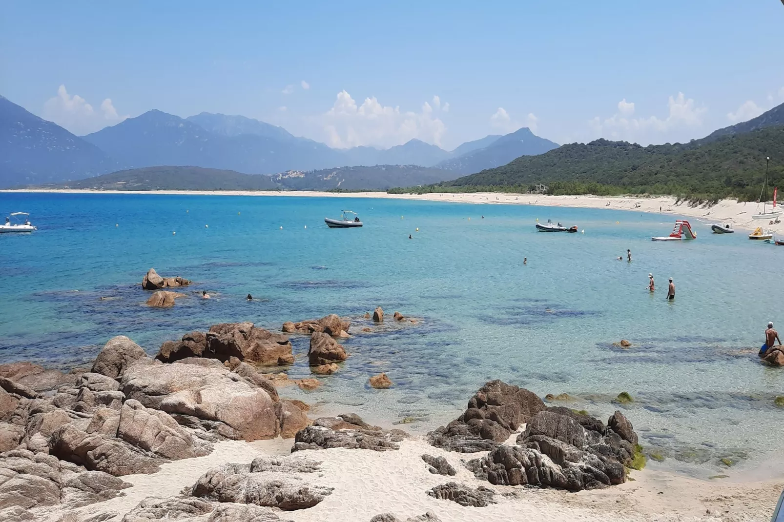 Résidence U Livanti Belvédère Campomoro - Chalet Casane-Gebieden zomer 1km