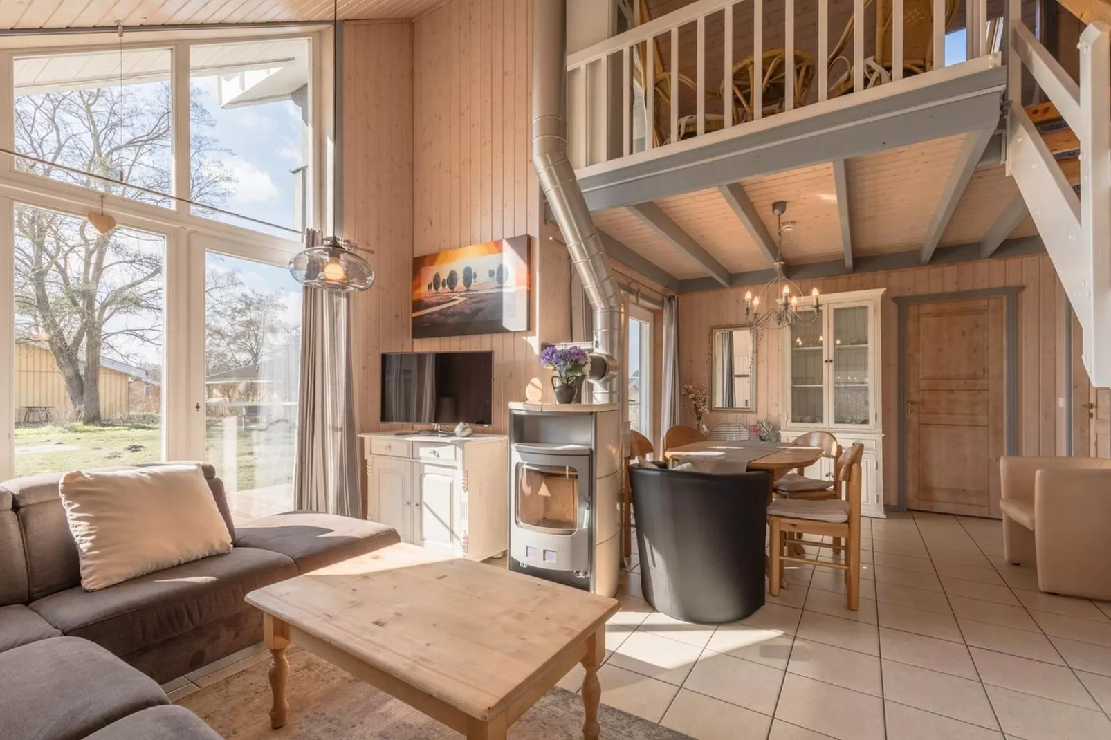 Ferienhaus Seeschwalbe-Classic 90 qm 1-Woonkamer