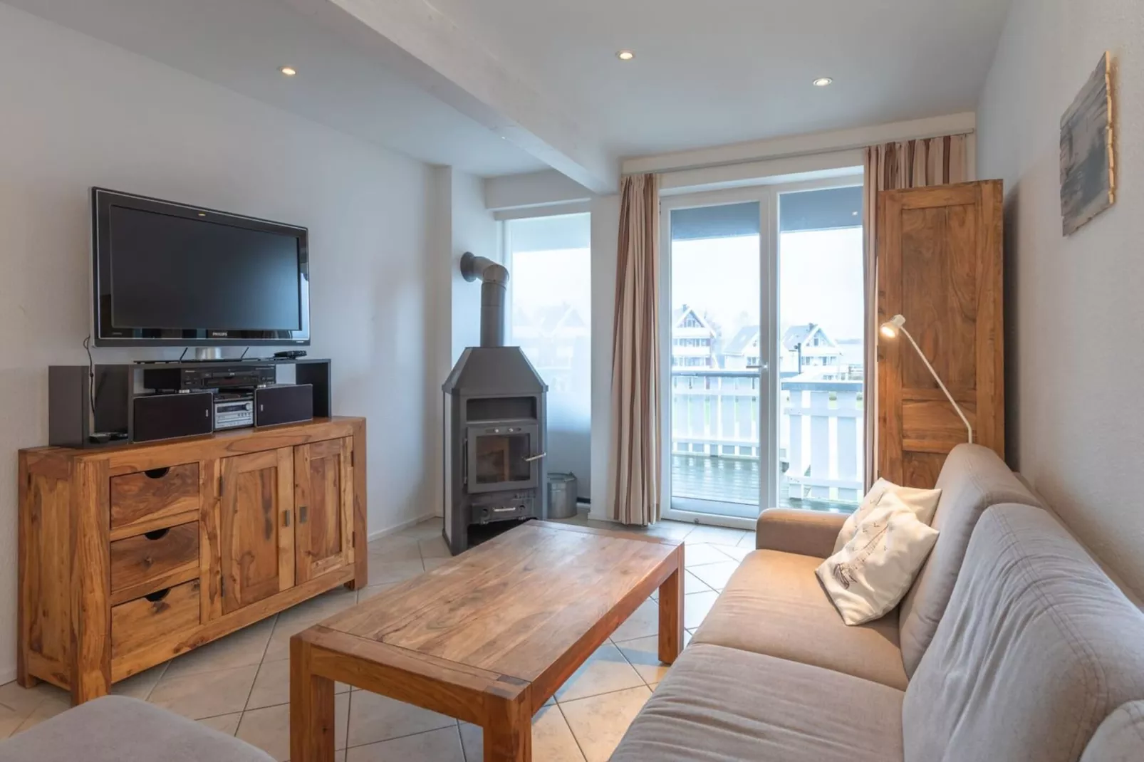 Kapitänsdeck 6 Pers 476-Woonkamer