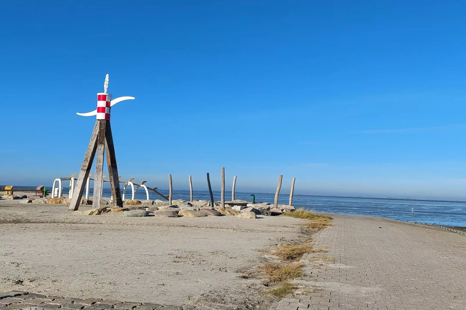 Fewo Seelust 03 Unten-Gebieden zomer 5km