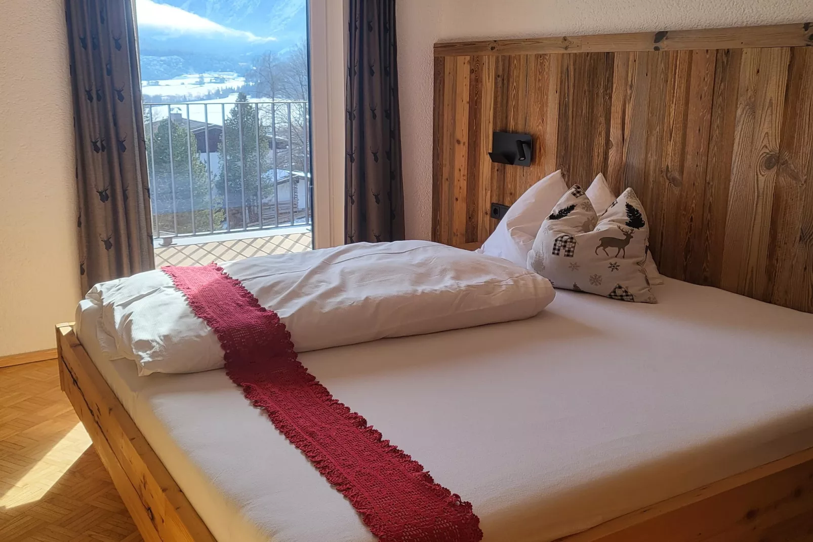 Appartement Tauernfenster-Slaapkamer