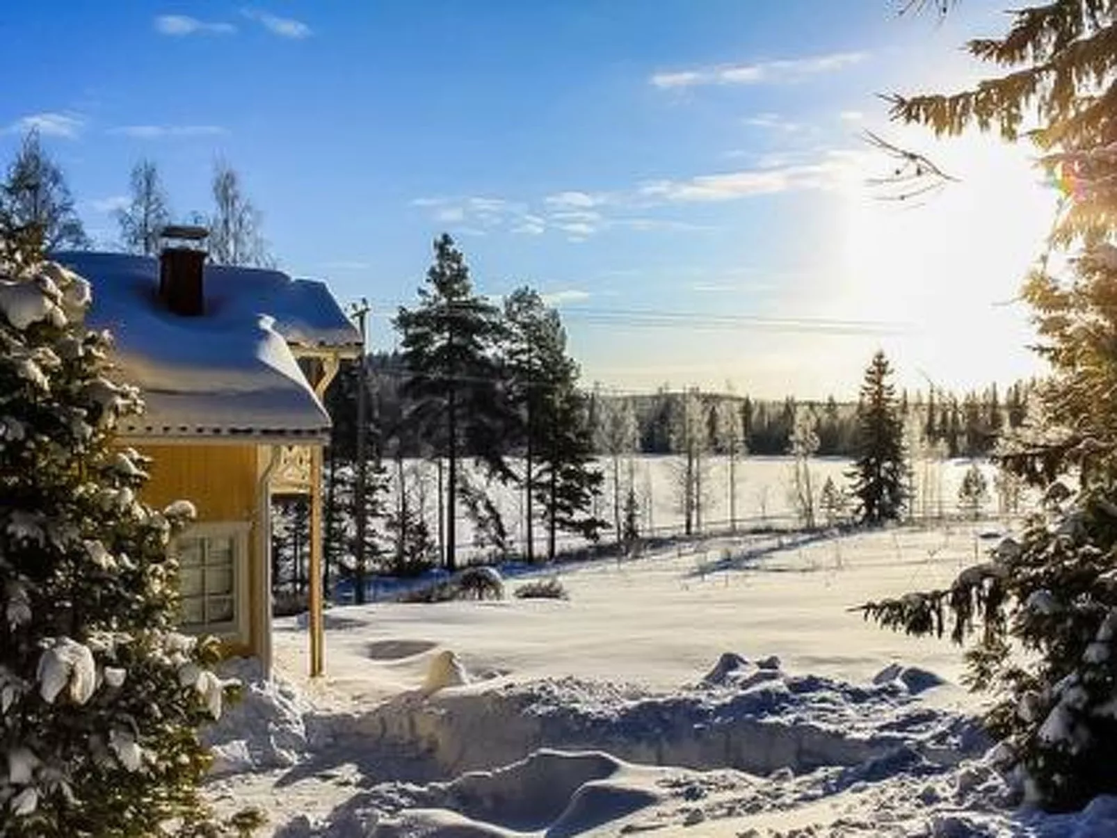 Keitaanniemen lomamökki-Binnen