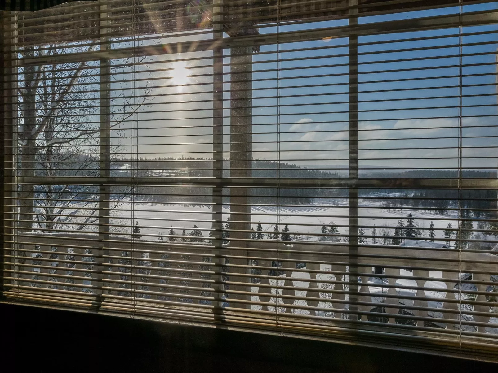 Aurinkoalppi 11a paritalon yläkerta-Binnen