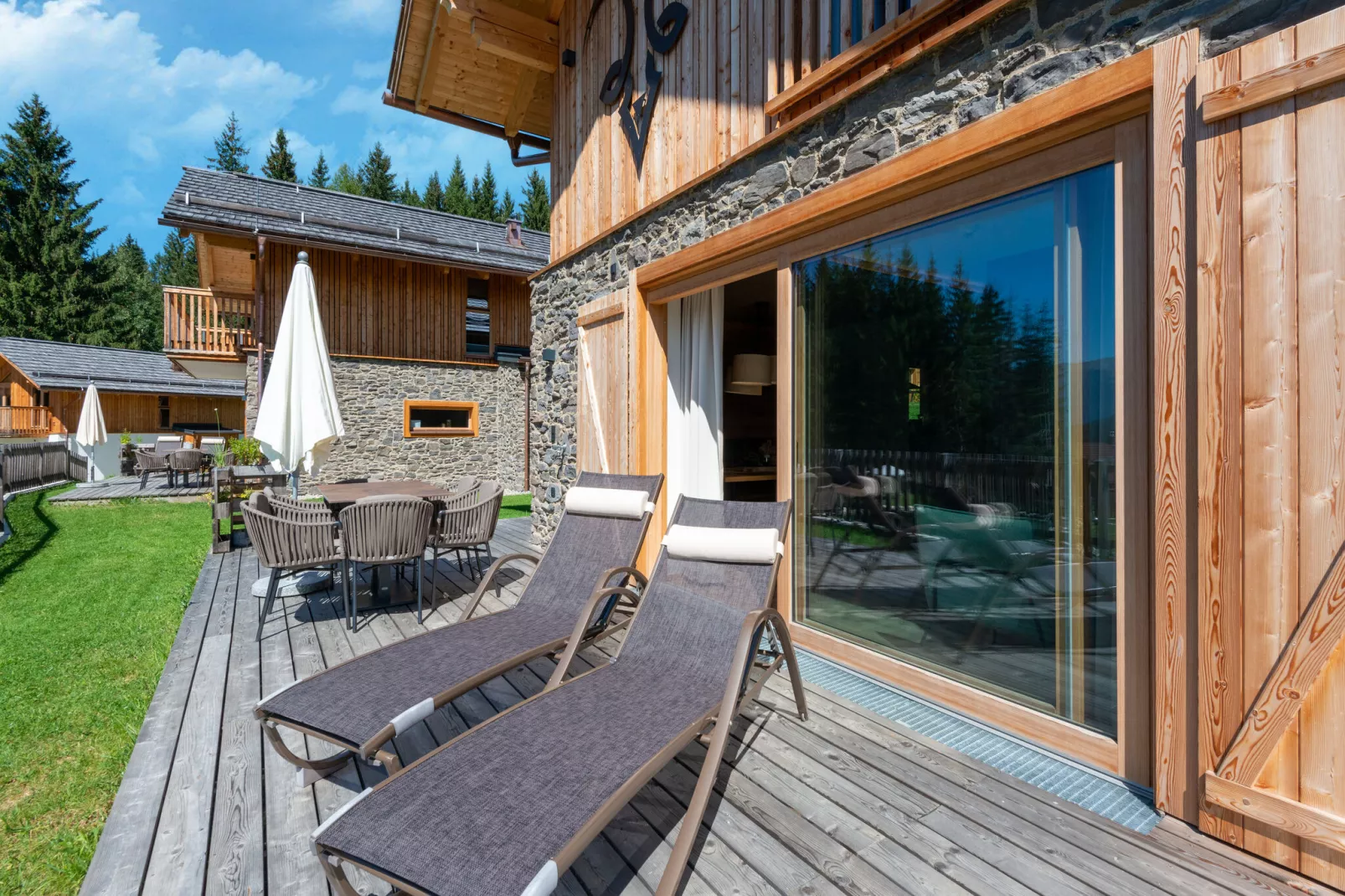Das Jedermann "David am Berg" - Terrasbalkon