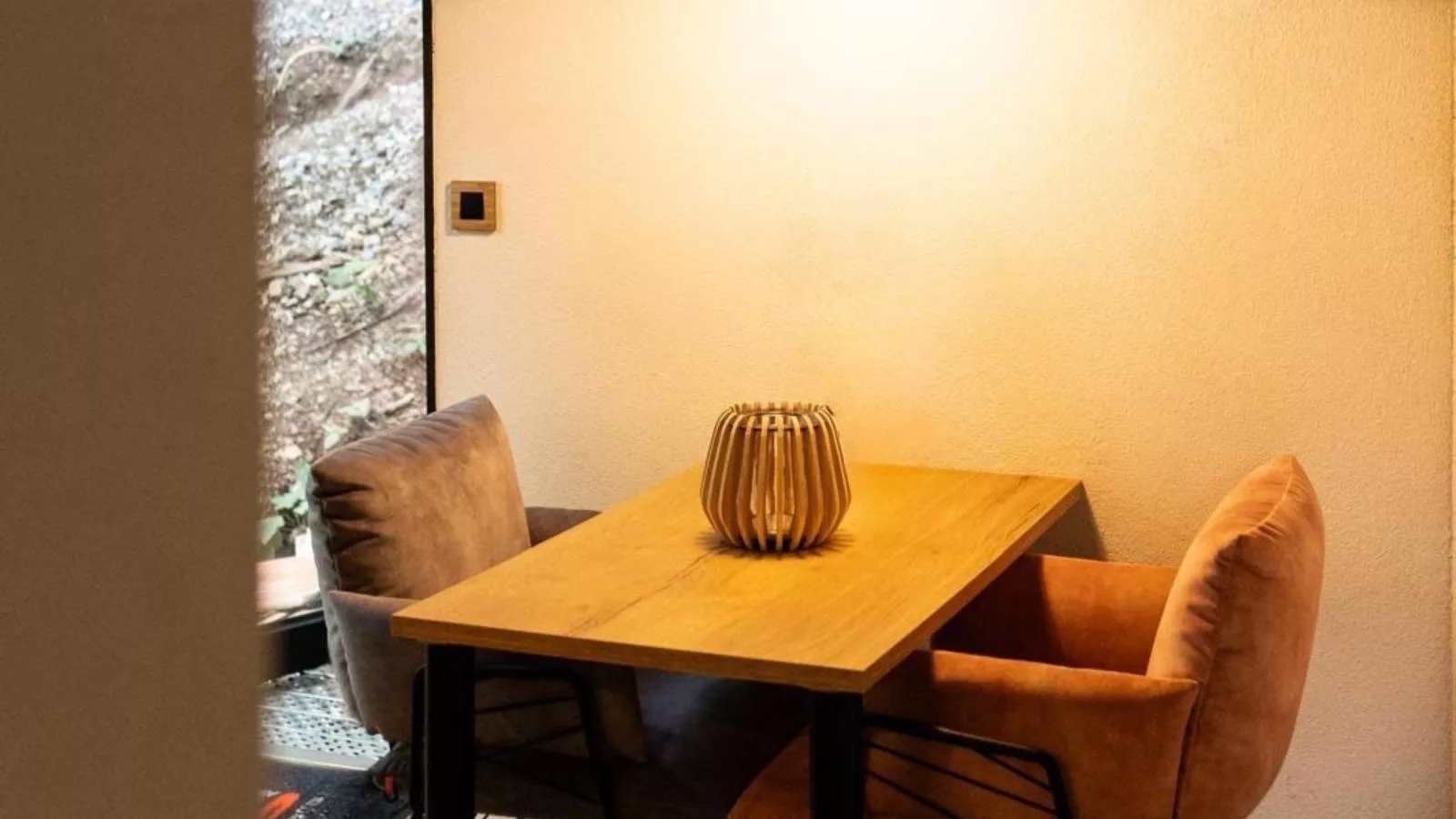 Cabane dans les arbres-Eetkamer