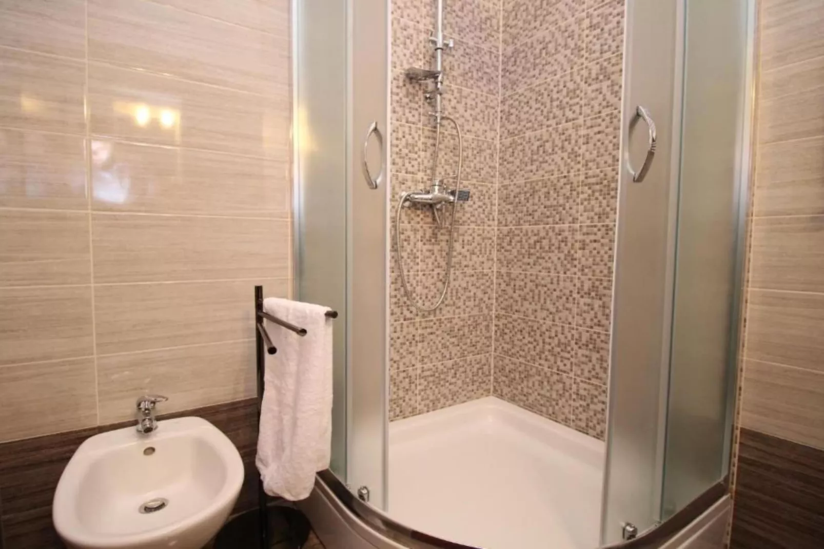 Apartments Butković - One Bedroom Apartment (A2)-Badkamer