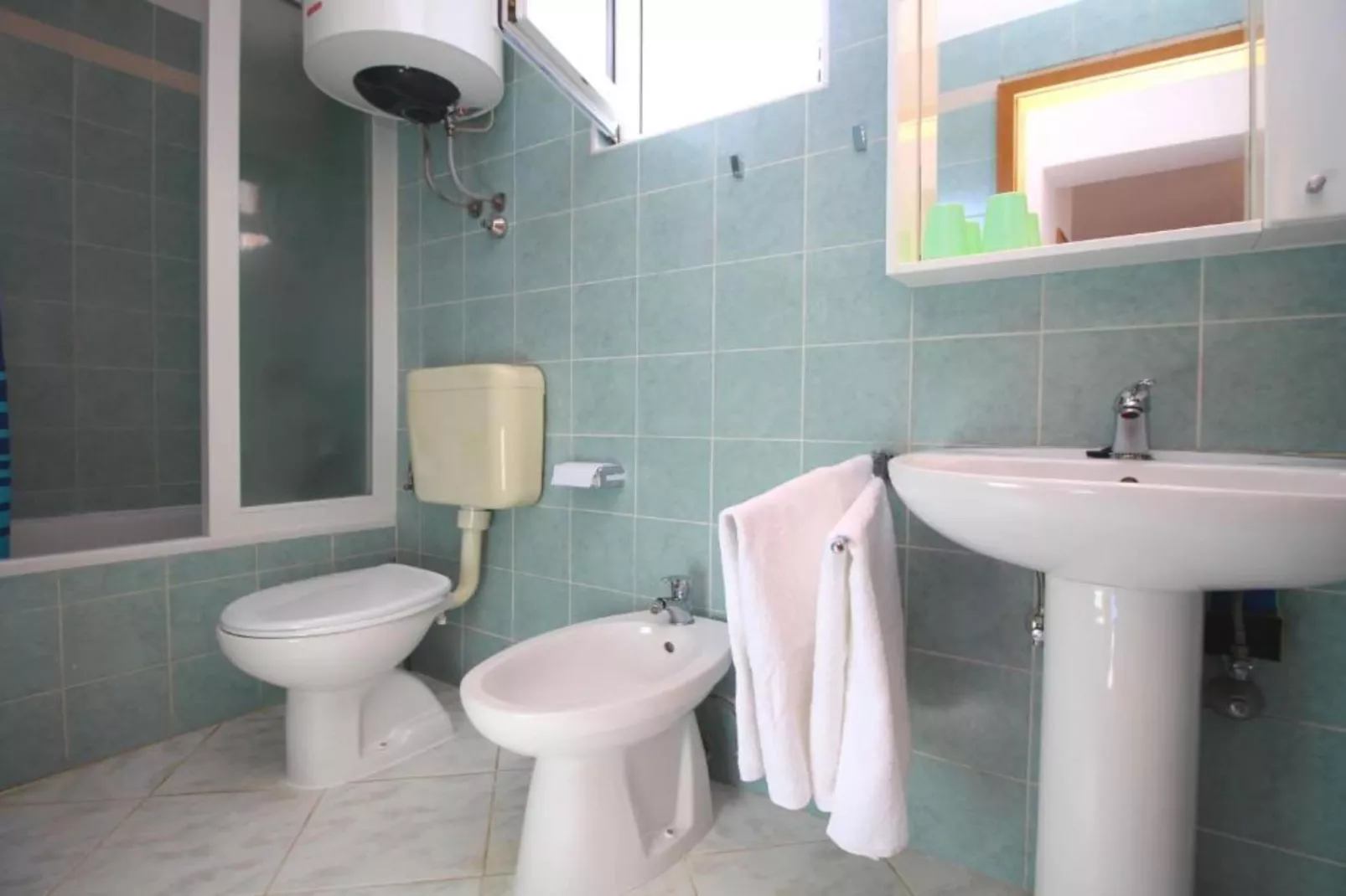 Apartments Butković - Studio Apartmetn (A4)-Badkamer