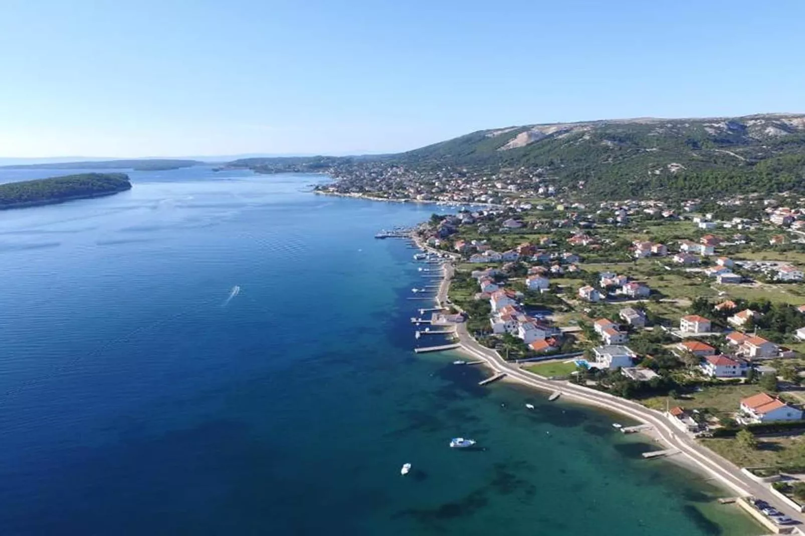 Rab Diving Mirko - One Bedroom Apartment with Sea View (4A)-Buitenlucht