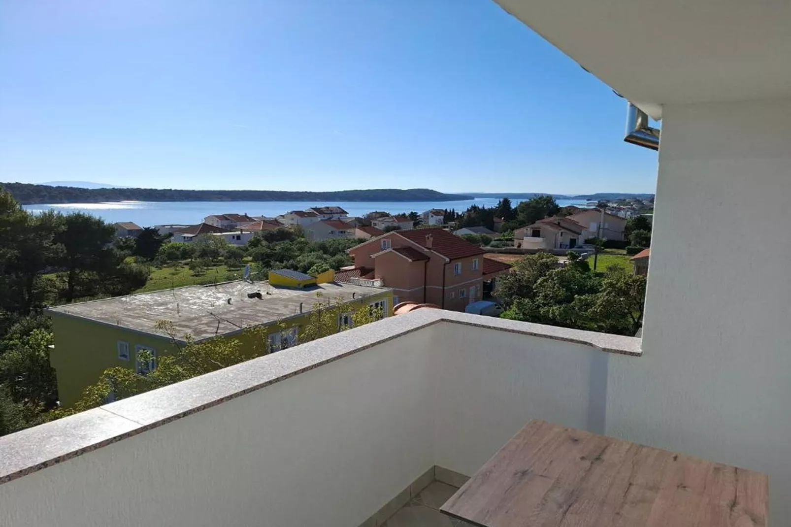Rab Diving Mirko - Two Bedroom Apartment with Sea View (5A)-Terrasbalkon