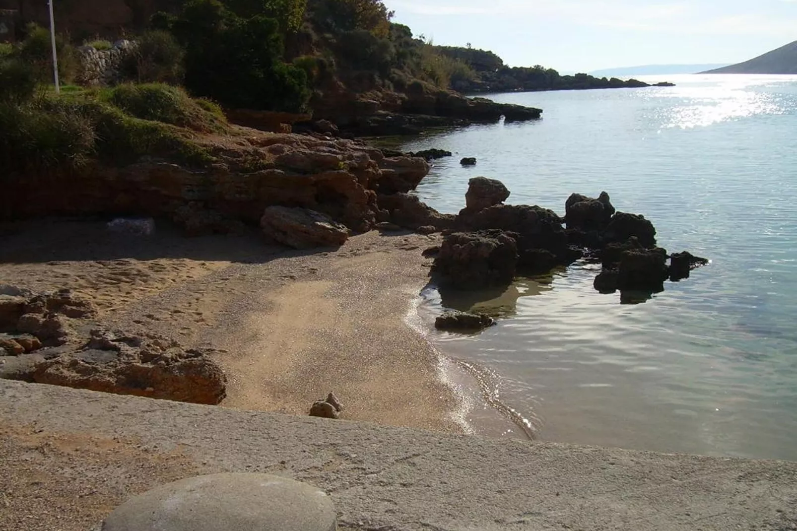 Rab Diving Mirko - One Bedroom Apartment with Sea View (4) - Buitenlucht