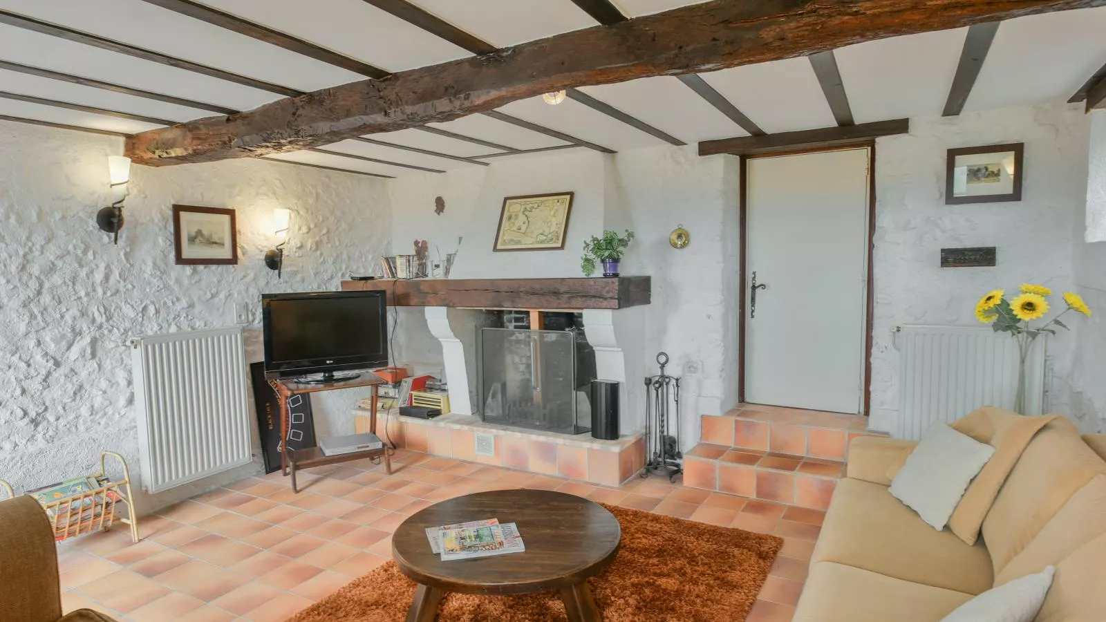 Maswari en Drapeau-Woonkamer