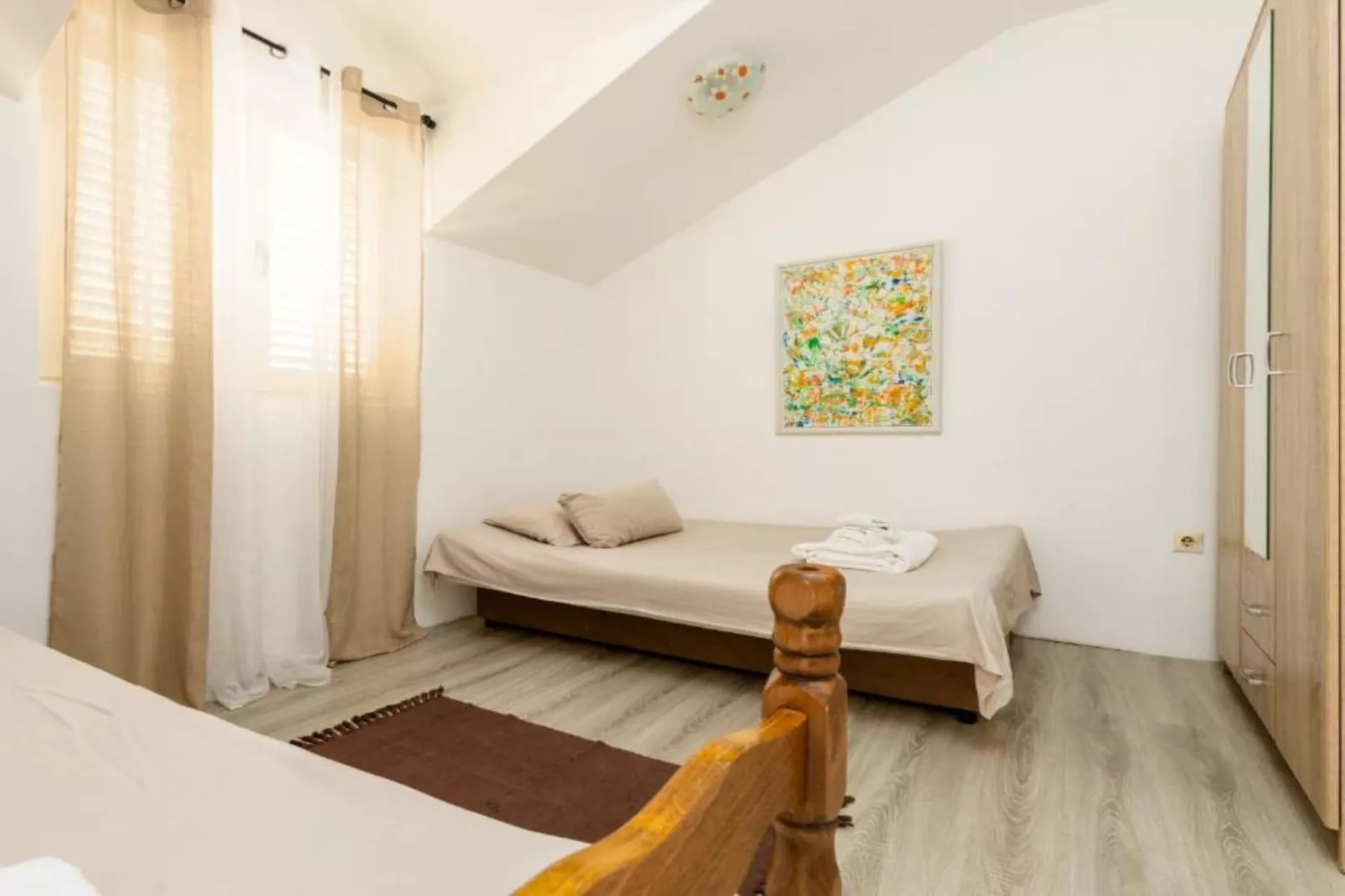 Elegant Apartment with Stunning Boka Bay Panorama - Two Bedroom Apartment-Slaapkamer