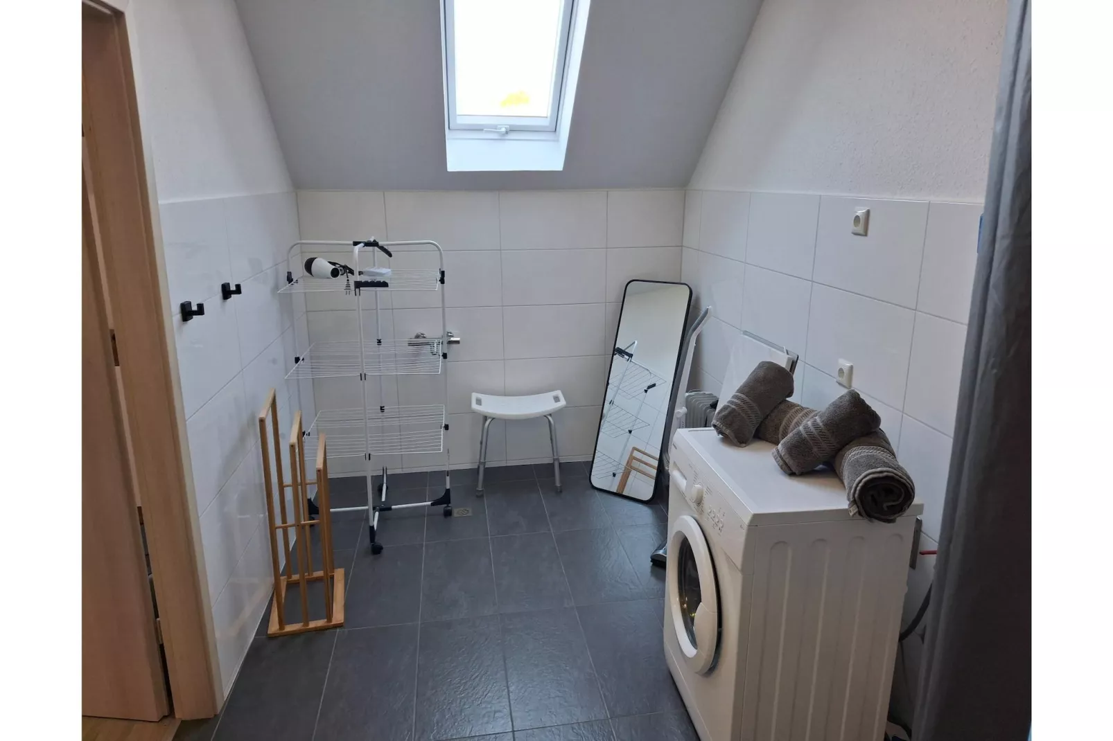 Apartment am Stettiner Haff-Badkamer