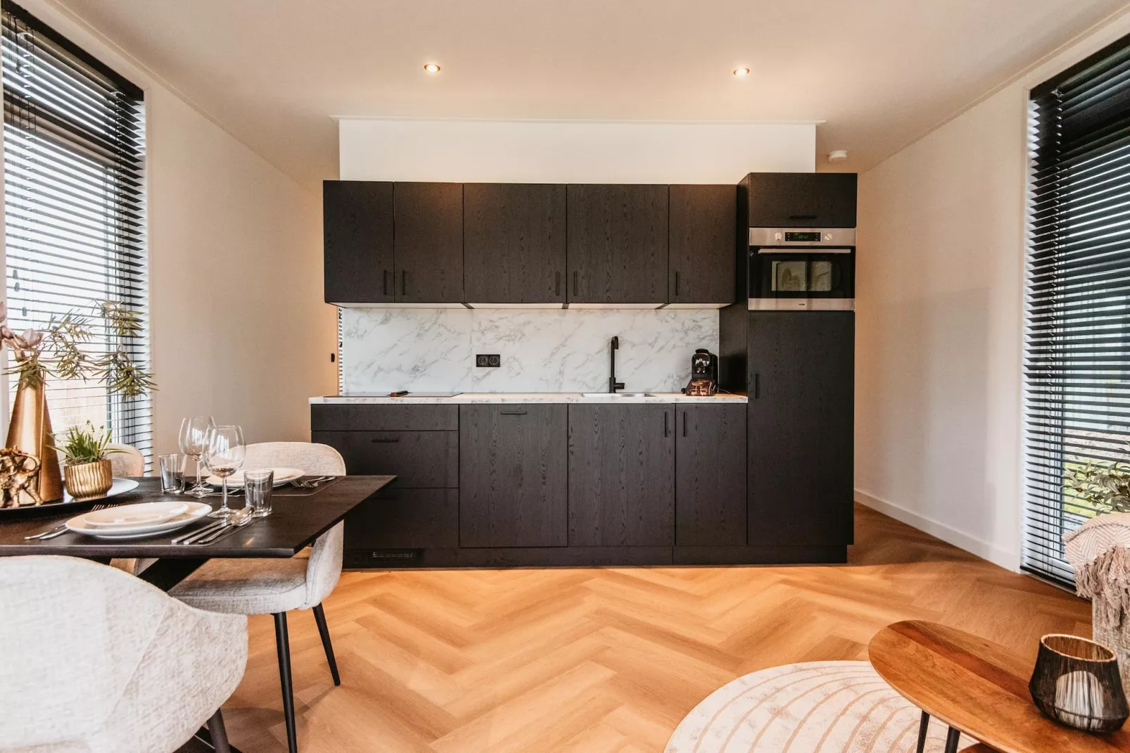 Chalet aan het Water - Betuwse Hofjes - 4 pax December-Keuken