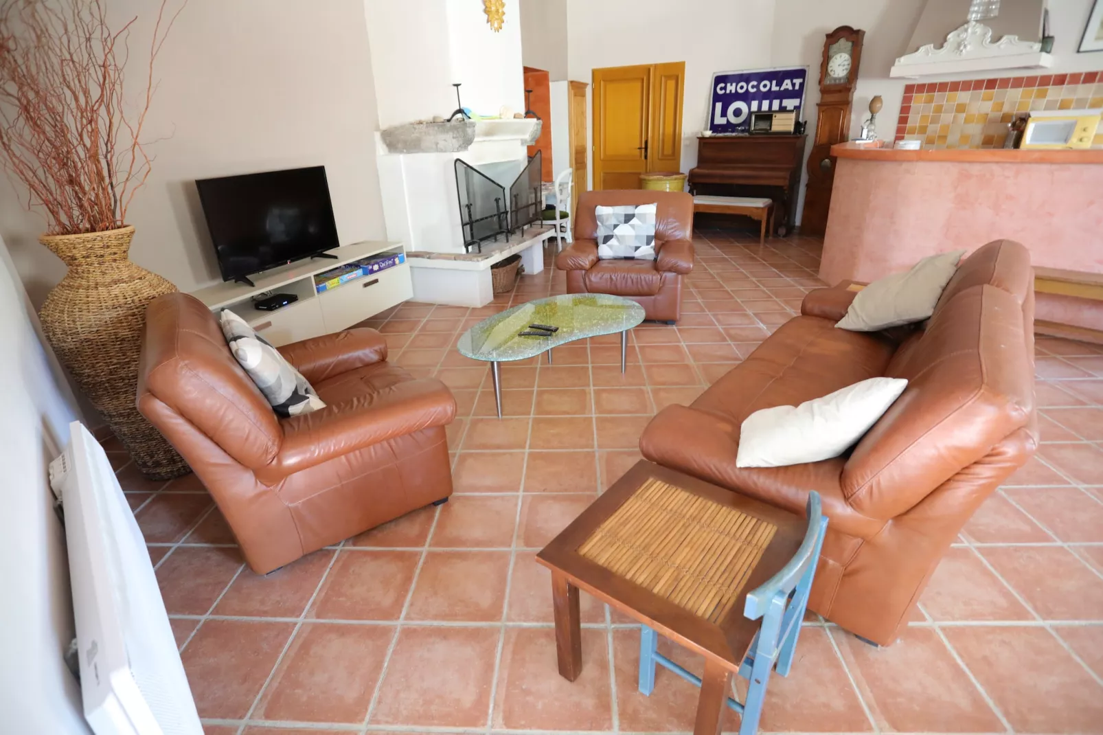 Villa Borie-Woonkamer