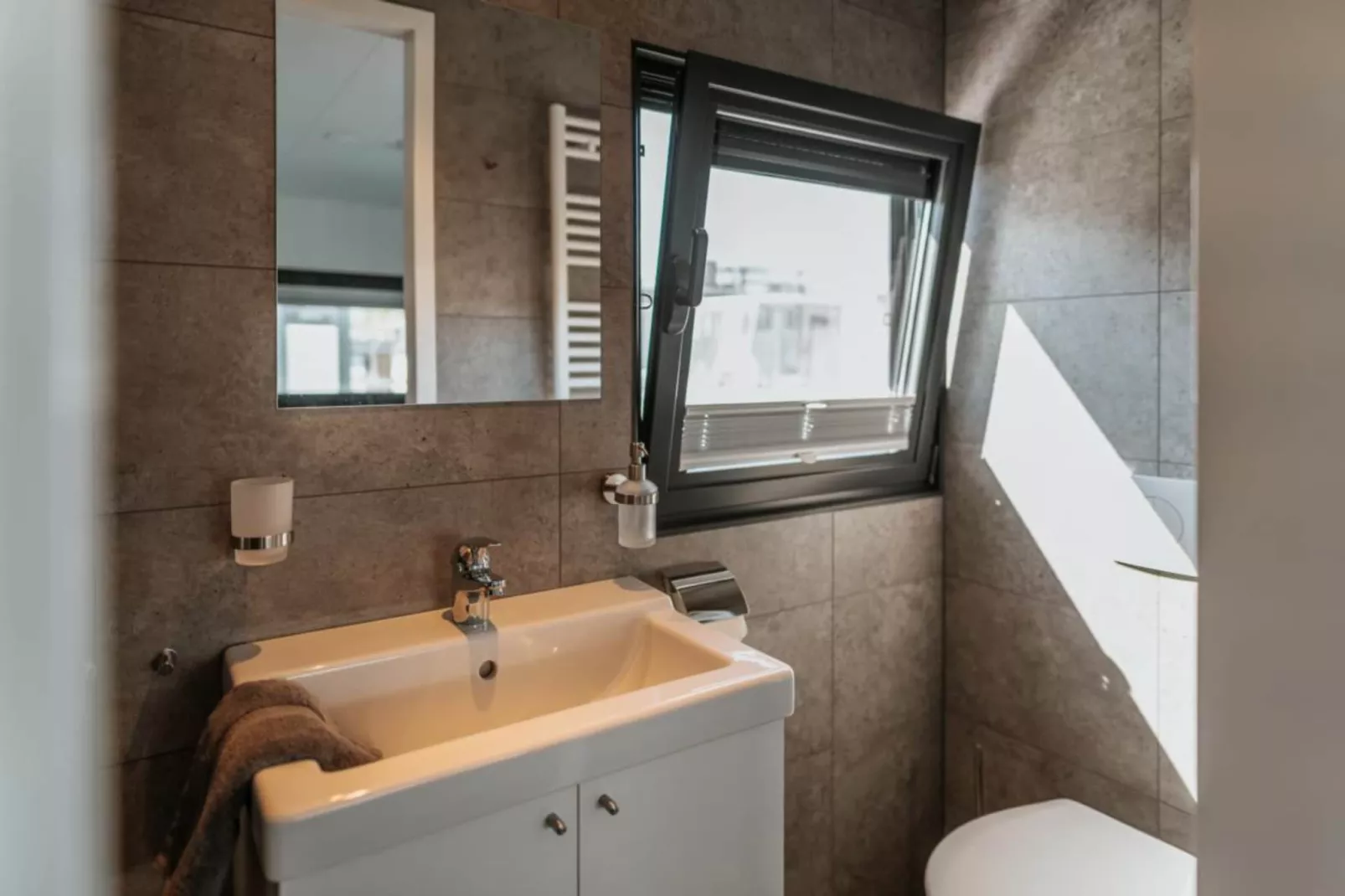 Hausboot in Zehdenick-Badkamer