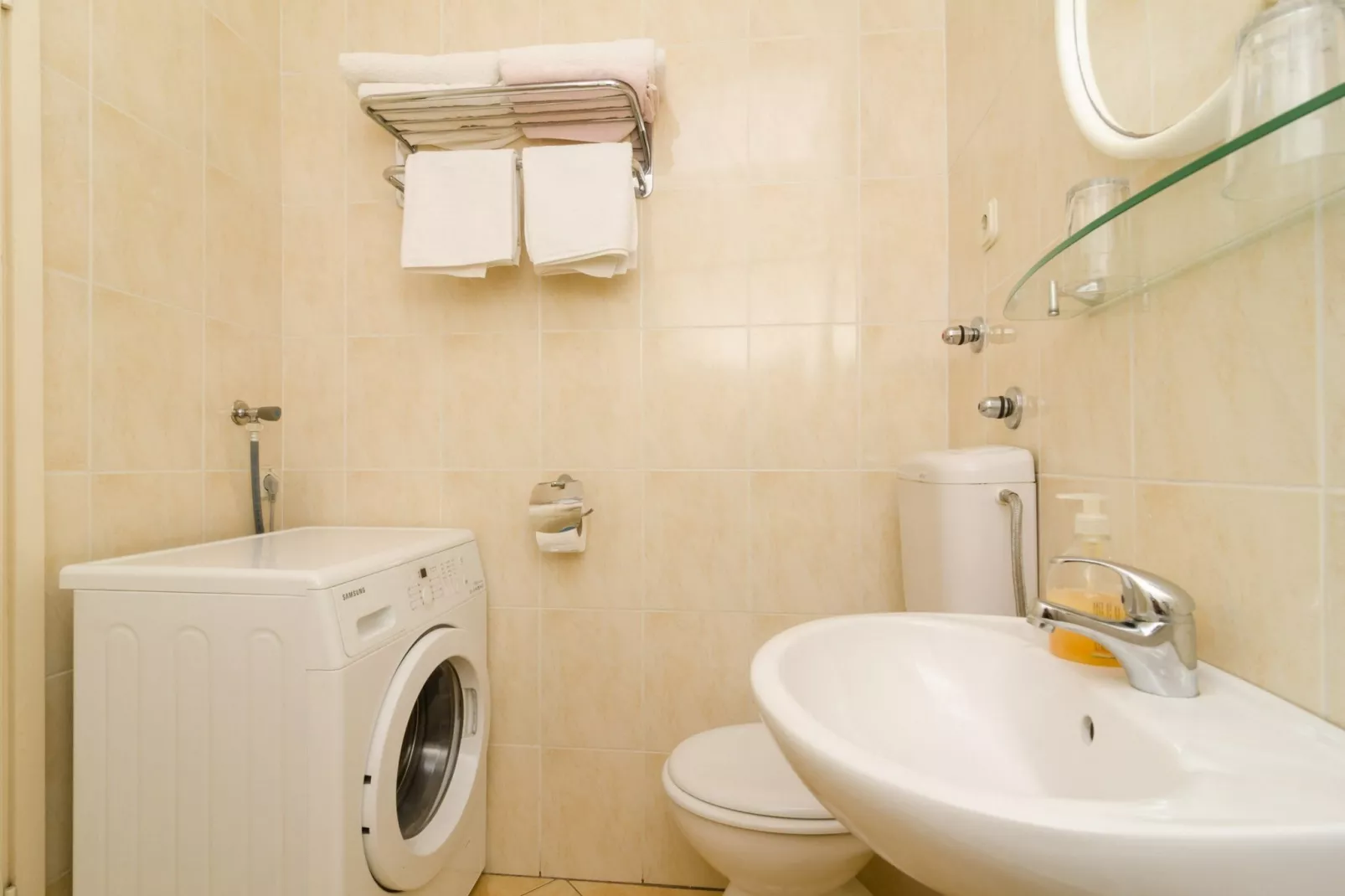 Apartment Olga - Studio Apartment with Terrace-Badkamer