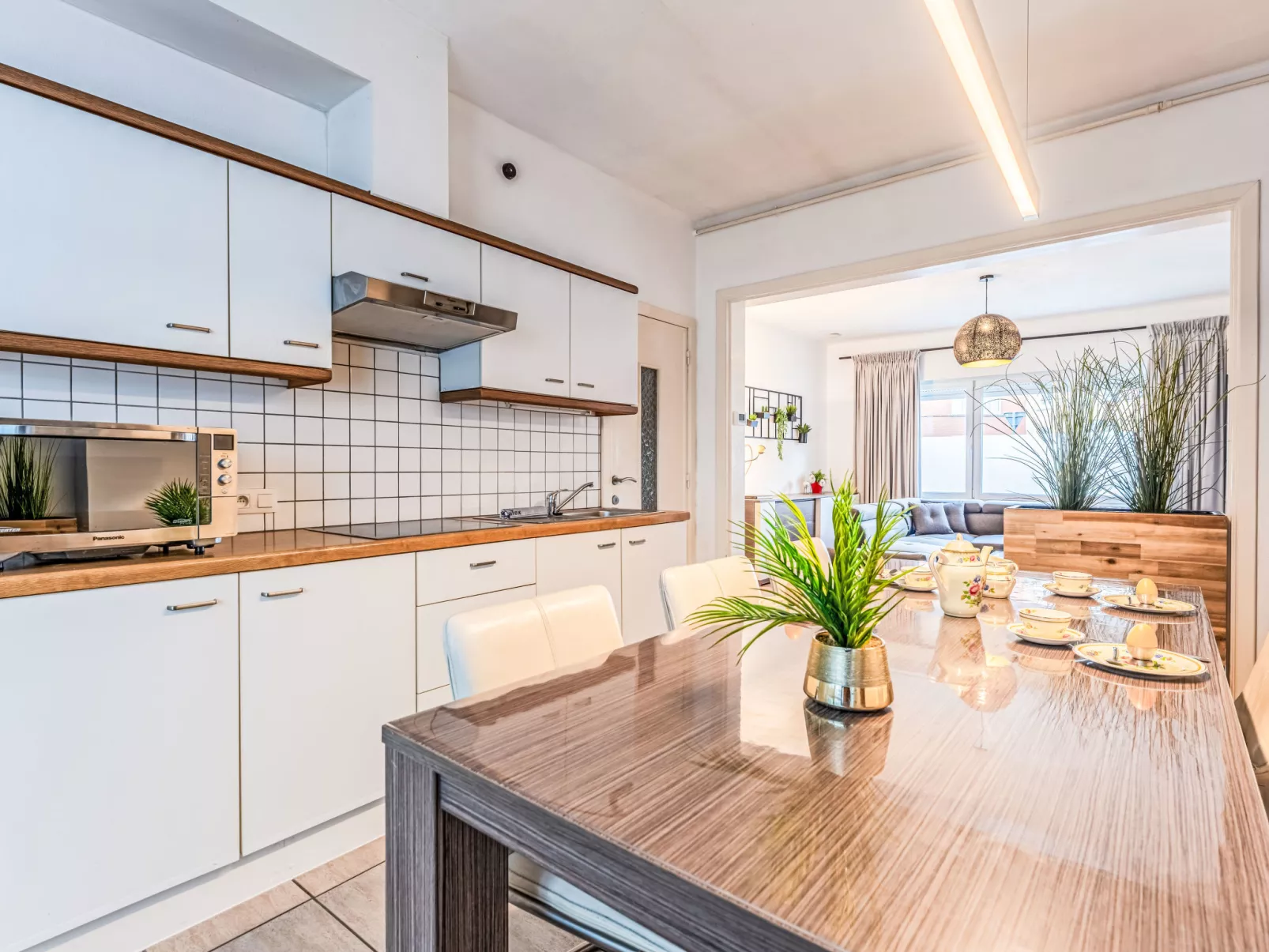 Cozy casa Ostend with terrace-Binnen