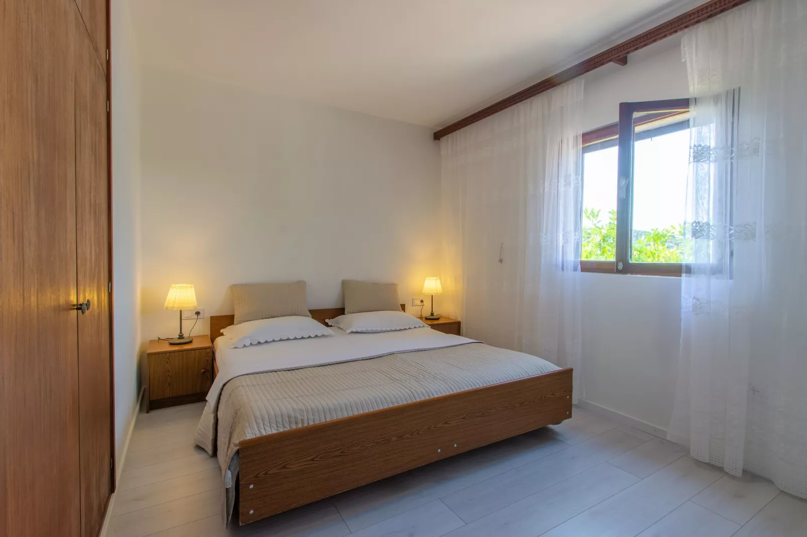 Panoramic Apartments Anić - Superior Two Bedroom Apartment with Terrace and Sea View (A1)-Slaapkamer