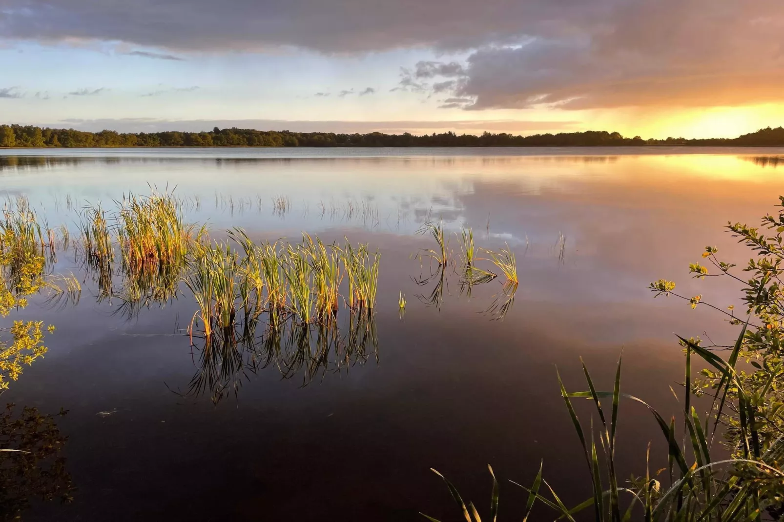 Rustieke Cottage nabij Kvie Lake-By Traum-Waterzicht
