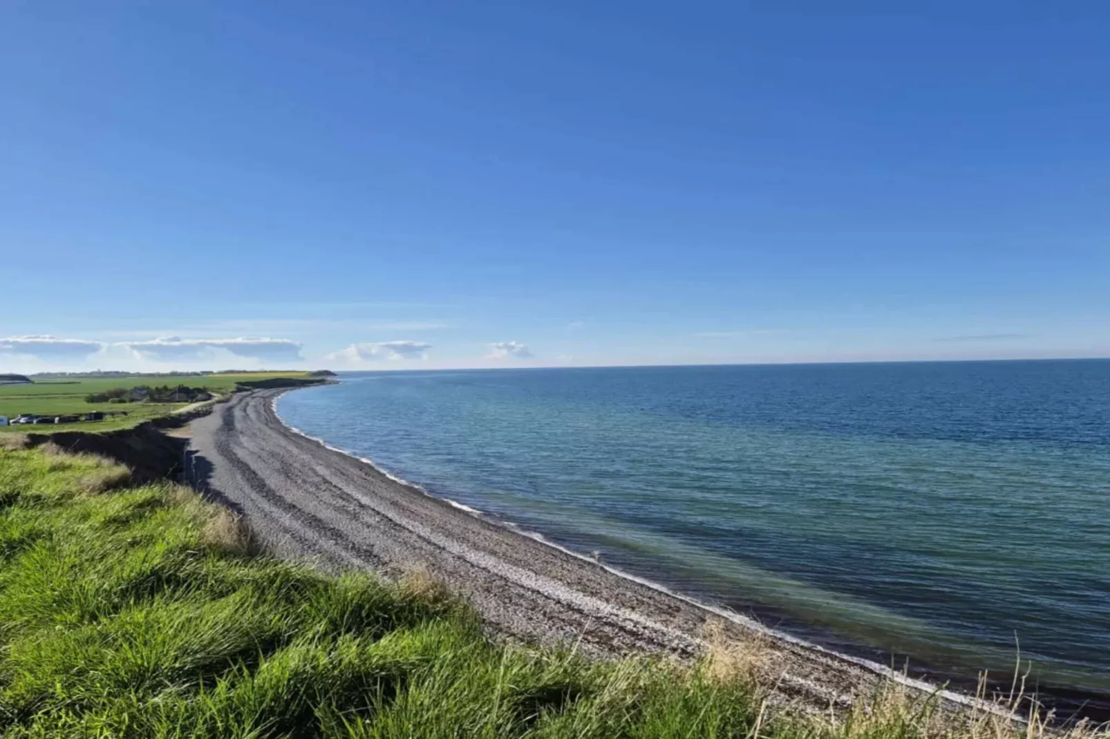 Kustcharme in Gjerrild-By Traum-Waterzicht