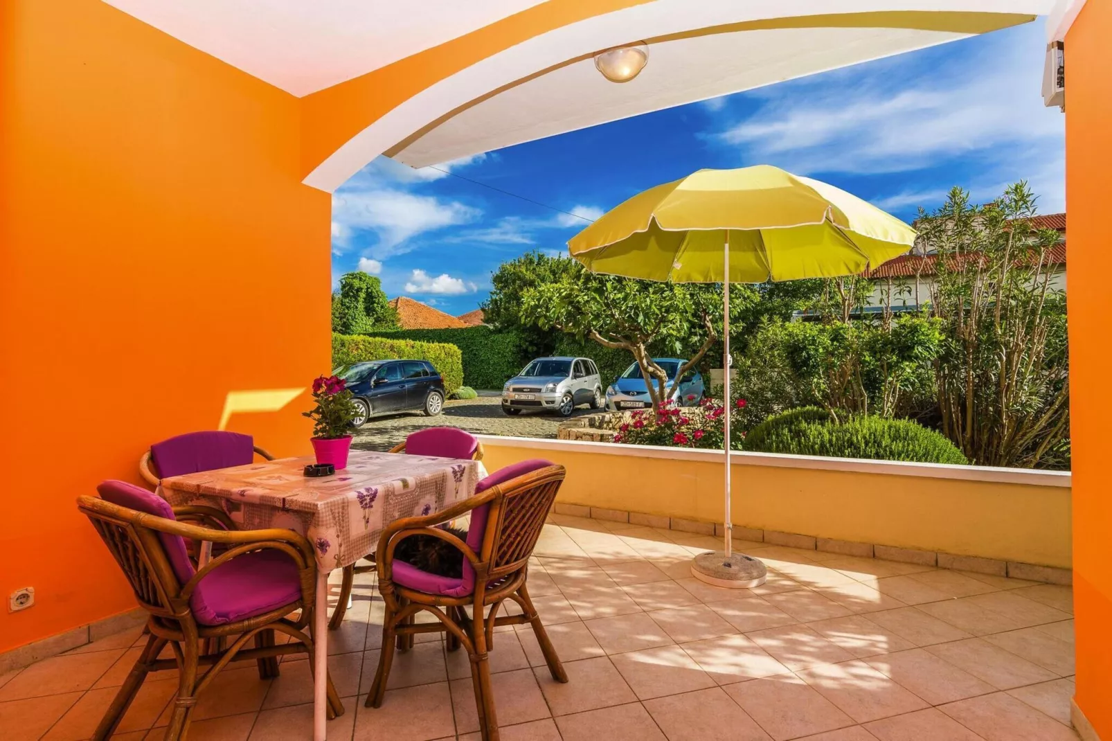 Apartments Albi, Zaton-A5, ca. 35 qm, bei Belegung mit 1-4 Personen-Eetkamer