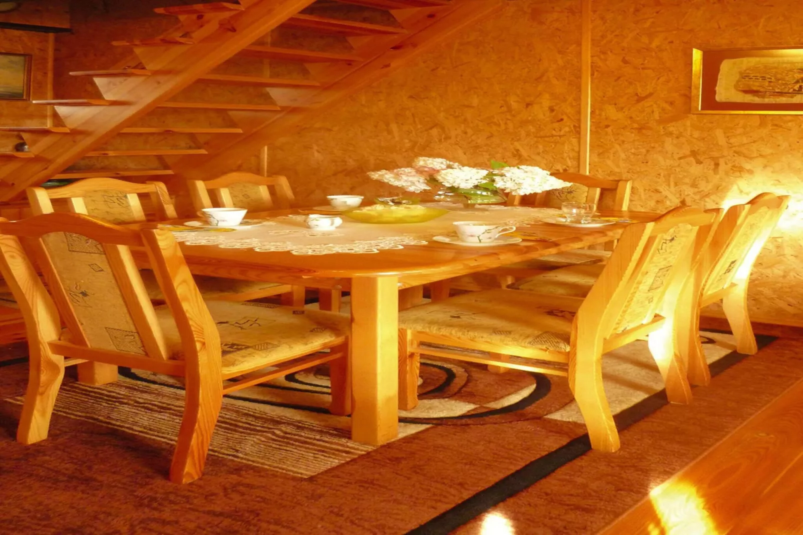 Holiday home Bieszkowice-Eetkamer